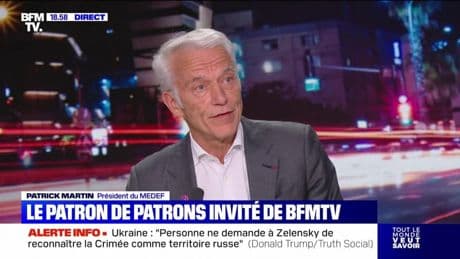 Patrick Martin invité de BFMTV - 23/04