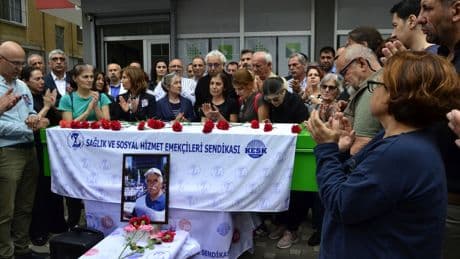 SES Eski Şube Başkanı Muzaffer Yüksel son yolculuğuna uğurlandı