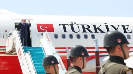 Cumhurbaşkanı Erdoğan, KKTC'ye gitti