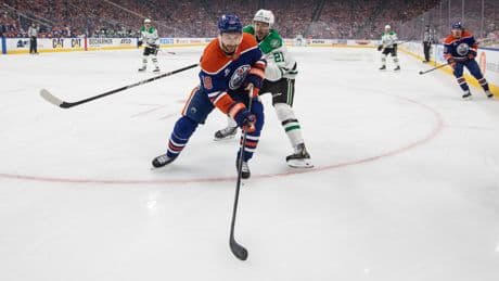 Edmonton Oilers winger Zach Hyman ‘most likely done’ for the playoffs after Game 4 injury