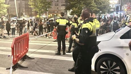 14 detenidos, dos por violencia de género, en la primera noche de Aste Nagusia