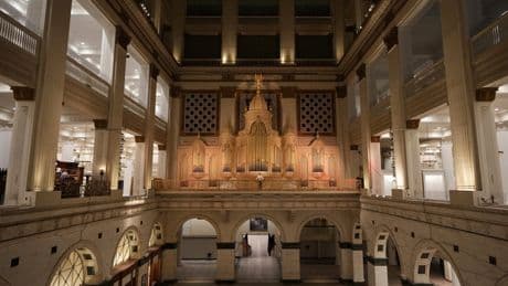 Famed Wanamaker Organ will again be heard by the public in fall art series in Philadelphia