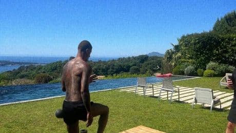 Marcus Rashford trains on his own in Cannes after Man Utd outcast was spotted getting close to stunning padel star