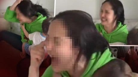 Türkiye bu görüntüleri konuşuyor! Kucağındaki bebeğine şiddet uygulayıp cinnet geçirdi... Akıl sağlığı raporu istendi, bebek babaya verildi
