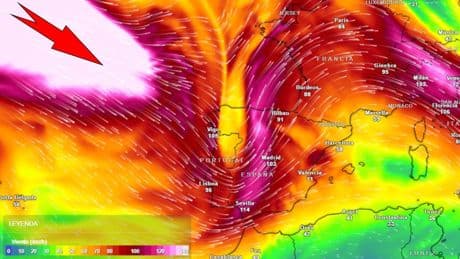 Aemet avisa de un cambio de tiempo radical en las próximas horas en España: tormentas con 85 l/m2 de lluvia en estas zonas