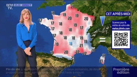 Des orages dans l'est, en Bretagne et dans le centre de la France, avec des températures comprises entre 15°C et 24°C ... La météo de ce lundi 12 mai