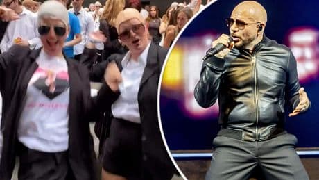 Pitbull-fans gaan viraal door opmerkelijke outfits