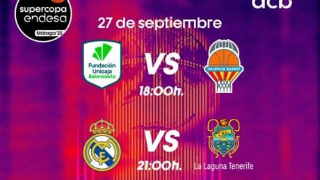Real Madrid y Valencia sólo se verían en Málaga en una hipotética final