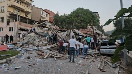 At least one woman killed as 6.1 magnitude earthquake rocks Turkey