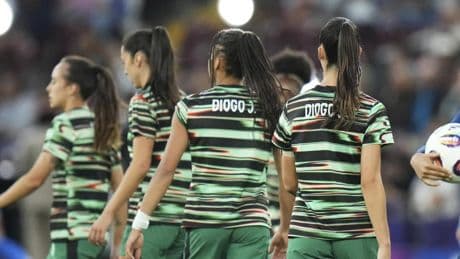 Portugal homenajea a Diogo Jota en su partido contra Italia