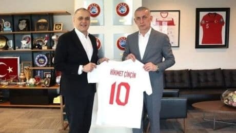 Hikmet Çinçin'den TFF'ye ziyaret