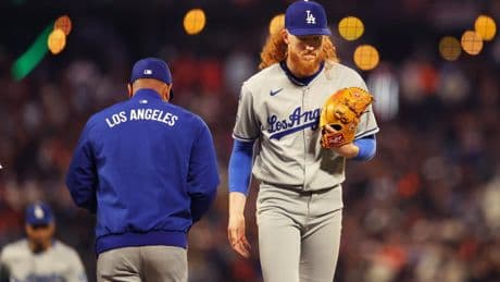 Dustin May struggles as Giants send Dodgers to their 7th consecutive loss