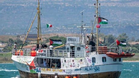 Le bateau « Handala » intercepté par l’armée israélienne