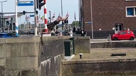 Parkour-Weltmeisterin scheitert - DIESER Stunt geht komplett schief