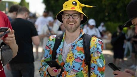 « Pokémon Go Fest » : quand un Pikachu géant s’invite dans un jardin à la française