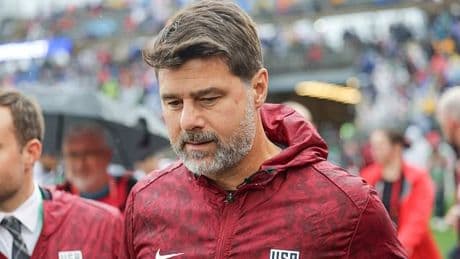 Mauricio Pochettino shuts down 'unrealistic' Tottenham links and claims he is 'so happy' with USA one year out from the World Cup