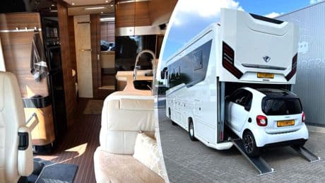Duurste camper van Nederland is chic appartement op wielen