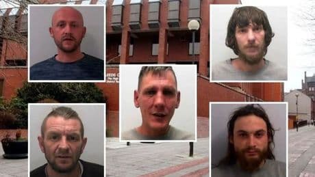 Dad stabbed intruder to death after gang beat him when they broke into his home
