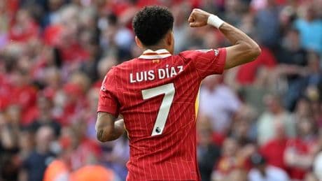 Liverpool's No. 7 shirt number options as Luis Diaz exit could force reshuffle