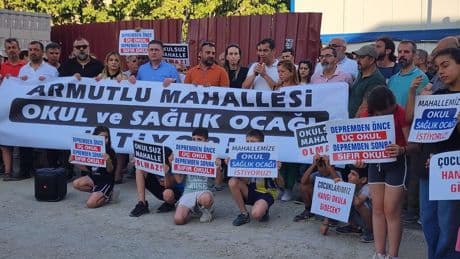 Armutlu’nun ‘inşa planı’nda okul ve sağlık merkezi yok
