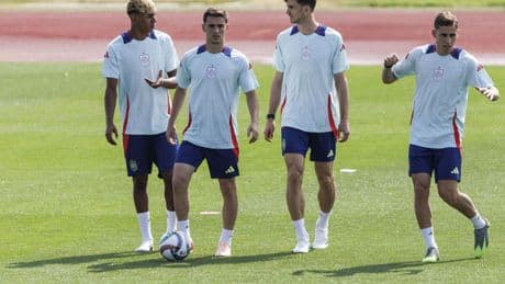 Posible alineación España contra Francia en las semifinales de la Nations League