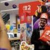 Stores open at midnight as fans rush to buy Nintendo Switch 2