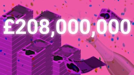 A single ticket holder just won the £208,000,000 EuroMillions jackpot