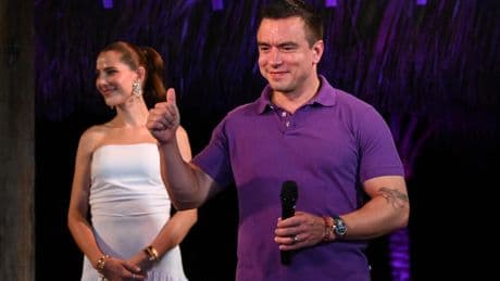 Ecuador's Noboa holds on to power, voters back 'iron fist' on cartel violence