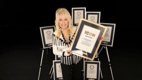 Dolly Parton named Guinness World Records icon