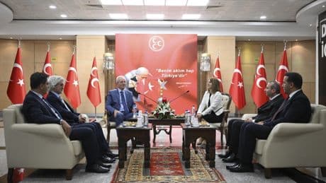 MHP siyasi partilerle bayramlaşma turunda: 'Meclis açıldıktan sonra süreç hızlanacak'