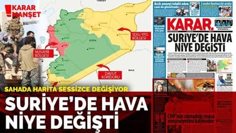 Suriye'de hava niye değişti