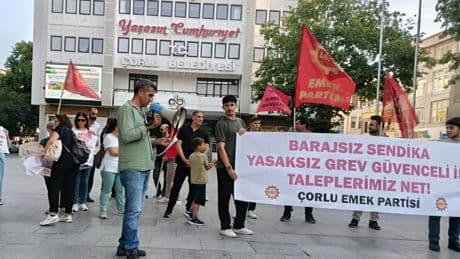 Emek Partisi Çorlu İlçe Örgütü: “İmzamıza sahip çıkıyoruz”