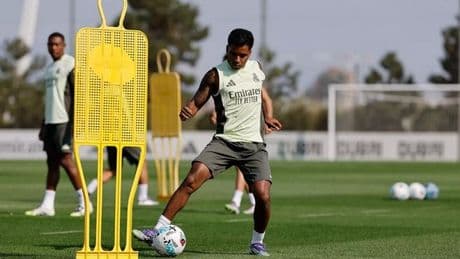 Tensa espera en  el Real Madrid: Rodrygo, en manos de Guardiola