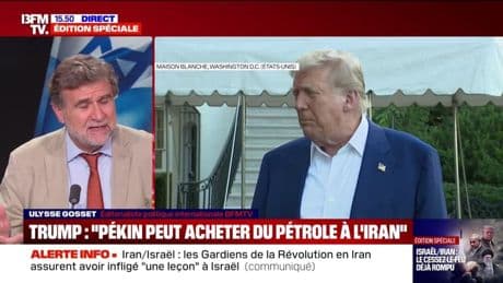 Donald Trump annonce que la Chine peut "désormais continuer à acheter du pétrole à l'Iran"