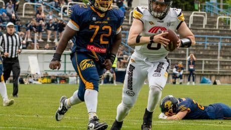 American Football in Krefeld: Ravens mit klarem Sieg in Leipzig zurück in der Erfolgsspur