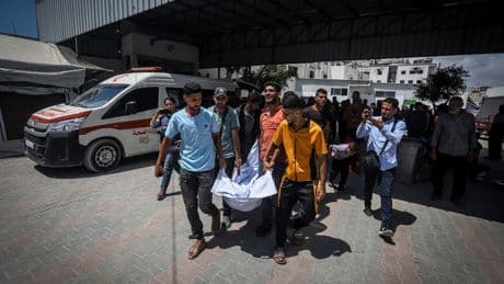 Gazze'de can kaybı 54 bin 56’ya yükseldi