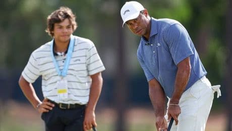 Charlie Woods receives even more good news as Tiger’s son makes major leap