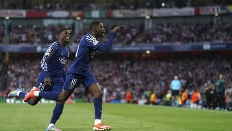 PSG beat Arsenal to take advantage in Champions League semi-finals