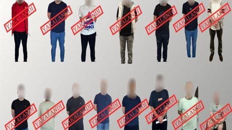 Kırmızı bültenle aranan 13 kişi Türkiye'ye iade edildi