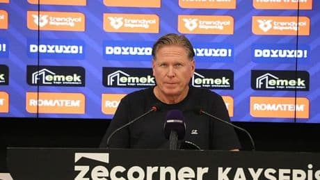 Markus Gisdol: "Galatasaray'ın seviyesinde değiliz"