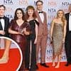 Gavin and Stacey's chaotic night at the NTAs as show villain Laura Aikman goes barefoot on stage before Ruth Jones channels Nessa and declares she'll celebrate win with a 'pint of wine'