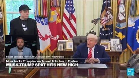Elon Musk and Donald Trump spat hits new high