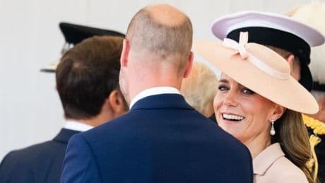 Kate Middleton sneaks in cosy cuddle with Prince William during French state visit
