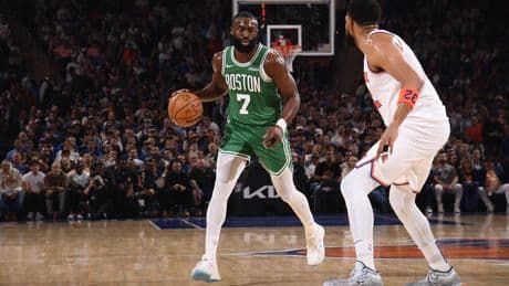 Jaylen Brown gutted through partially torn meniscus at end of Celtics’ season