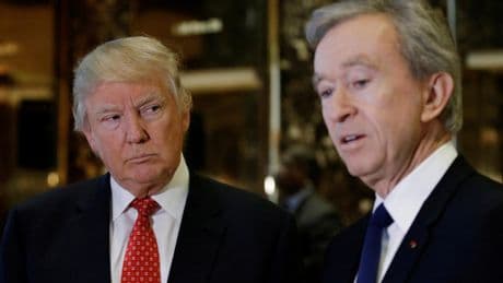 «C’est un honneur de vous avoir ici» : Bernard Arnault, patron de LVMH, reçu par Donald Trump à la Maison-Blanche