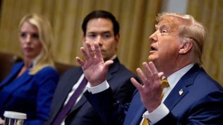 'Off The Rails': Trump's Ramble In The Middle Of Cabinet Meeting Is 24-Karat Nonsense