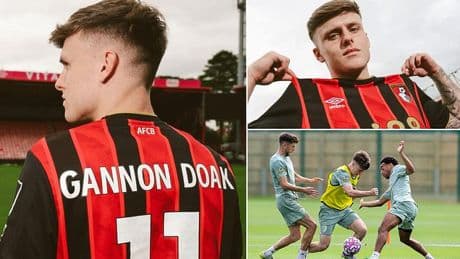 Forget about the change of name, a change of shirt is just what Gannon Doak needs as he looks to spread his wings and fly