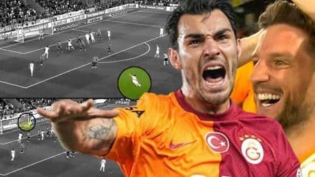 Kaan Ayhan'dan Göztepe'ye enfes gol! Futbolcular şaşkınlıklarını gizleyemedi