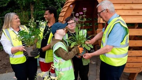 Inspirational North Lanarkshire garden takes shape at new home