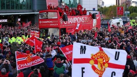 Man Utd 'make bold open-top bus parade plan' if they win Europa League final